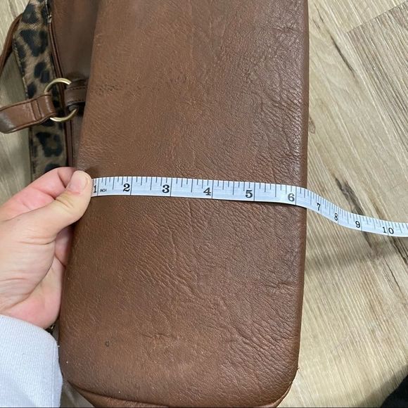 Giorgio Fiorelli brown double trap shoulder bag - Picture 12 of 12